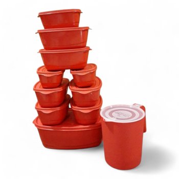 20 Kit 10 Peças + Jarra Atacado